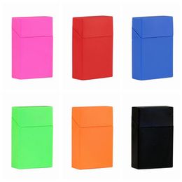 Newest PP Material Colorful Cigarette Cases Portable Protective Shell Anti Pressure Casing Moisture Proof Innovative Design Hot Cake