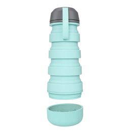 The latest 13.5-OZ Drinkware, foldable outdoor sports pots, silicone folding multifunctional disassembly and assembly cups,