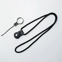 Hot Selling Wholesale Nylon Braided Lanyard Hang Rope for Mobile Phone Camera MP3 Customised Neck Strap for Ring Holder