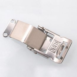 stainless steel Safety Buckle Lock Latch energy saving Tool Air Box Hasp Insurance Electrical Medical Equipment Case Plastic Bag Toolcase Cabinet Hardware