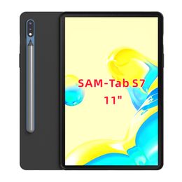 matte Skid-proof Soft TPU Transparent Case Cover for Samsung Galaxy Tab S6 10.5 SM-T860/T865 S6 lite 10.4 P610 P615 Tab A 8.0 T290 T295 T515