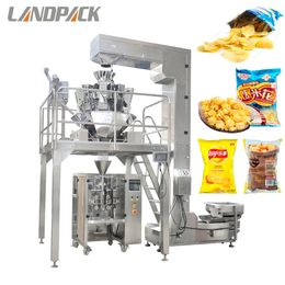 Multihead Weigher Automatic Plantain Chips Food Packing Machine