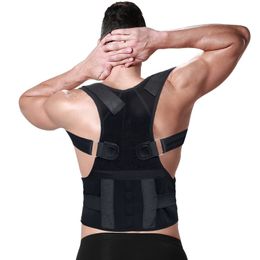 Adjustable Back Posture Corrector Shoulder Lumbar Brace Spine Support Belt Adjustable Adult Body Corset Posture Correction Belt SH190727