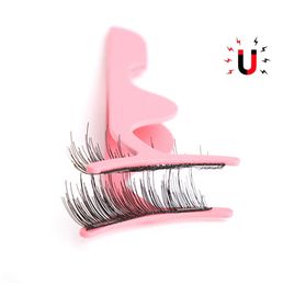 12 piece/lot Magnetic Eyelashes Extension Applicator Stainless Steel False Eyelashes Curler Tweezer Clip Clamp Makeup Beauty Tool