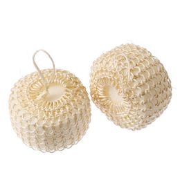 Sisal Sponges Bath Sponges Cellulite Circulation SPA Massage Shower Body Brush Wet or Dry Brushing Sisal Bath Ball SN4436