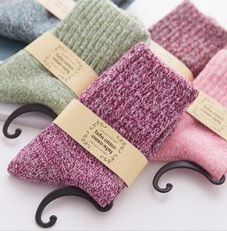 Fashion Cotton socks Winter warm hiking sock Women men sports sock girls wool Socks Hosiery stockings winter autumn thick sock