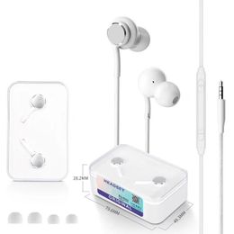 3.5mm Earphones jack In-Ear OEM high Quality Headphones Earbuds For smart phone with crystal retail Packing