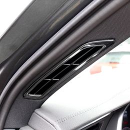 Car Styling A Pillar Air Vents Decorative Frame Cover Trim Stainless Steel For Audi A6 C8 2019 Interior Accessories