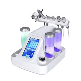 7IN1 SPA BIO Lifting RF Facial Machines Small Bubble Skin Therapy Hydra Dermabrasion Oxygen Spray Skin Care Beauty Equipment