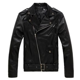 2020 brand men's jacket spring and autumn new leather jackets Overcoat For Male Outer Wear Clothing Garment Dropshipping