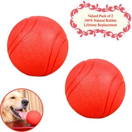 Puppy Small Medium Large Dog Toys Balls Solid Rubber Indestructible Durable Tough Dog Chew Toys Gift for Aggressive Chewers