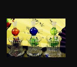 Small ball shaped water bottle Wholesale Glass bongs Oil Burner Glass Pipes Water Pipes