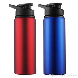 Outdoor Sport Running Bicycle Kettle Drink Bottle Cycling Water Cups 700ML Large Capacity Stainless Steel Bike Water Bottle BH1108 TQQ