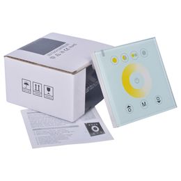 Colour Temperature LED Touch Panel Controller led dimmer CCT DIMMER for DC12V 5050 3528 LED strip