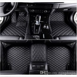 For Car Floor Mats For Acura MDX 2014-2018 pu leather mats