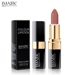 IMAGIC 12 Colours MATTE Lipstick Moisturiser Lips Smooth Lip Stick Long Lasting Charming Lip Lipstick Cosmetic Beauty Makeup drop shipping