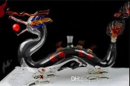 Dragon Hookah ,Wholesale Bongs Oil Burner Pipes Water Pipes Glass Pipe Oil Rigs Smoking Free Shipping