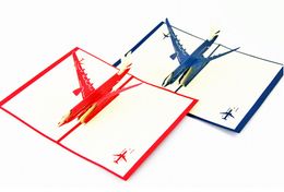 plane Pop Up Cards Greeting Cards gift card for Congratulation, for Special Day, Birthday or Wedding Congratulation kids