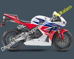 For Honda F5 CBR 600 RR CBR600RR CBR600 RR Red White Blue ABS Bodywork Motorcycle Fairing 2013 2019 (Injection molding)