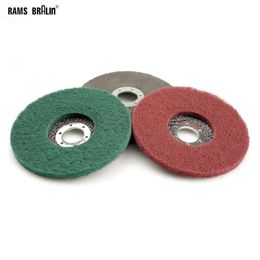 10 pieces Non-woven Abrasive Flap Disc 125 Angle Grinder Polishing Pad for Metal Polishing Deburring