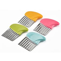 Wave Onion Potato Slices Crinkle French Fries Salad Corrugated Cutting Chopped Potato Slicer Kitchen Accessories Free Shipping