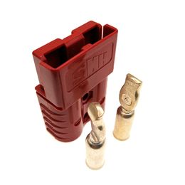 Red,Original SMH SY120A 600V Charging battery plug with Pin,120A UPS power connector for Forklift,electrocar etc.CSA,ROHS