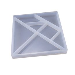 Silicone Resin Mould Jigsaw Puzzle Resin Jewellery Making Epoxy Craft Moulds Flexible Silicone Cabochons Pendant Resins