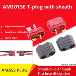 -Acumular novo AM1015E deslizar sheathed conector plug decanos para rc lipo bateria 40A alta corrente multi-eixo modelo de asa fixa rc uav