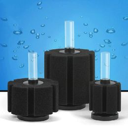 Aquarium Philtre Fish Tank Air Pump Biochemical Mini Cylinder Soft Sponge Water Philtre Aquarium Filtration Aquatic Pets Fish Products