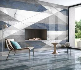 Modern minimalist graphic stone texture background wall advanced atmosphere decorative wallpaper
