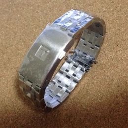 High Quality 19mm 20mm PRC200 T17 T461 T014430 T014410 Watchband Watch Parts male strip Solid Stainless steel bracelets straps3186