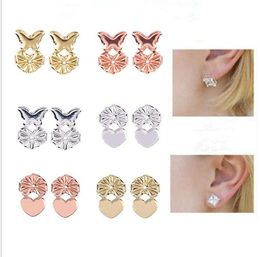 Earrings Lifters Magic Backs Support Earring Creative Bax Earring Backs lifters Fits All Post Earrings Fashion Jewellery Accessories LT729