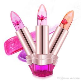 Nutritious Lipstick Temperature Changed Colour Moisturiser Nourishing Flower Fruit Flavours Lip Balm Lips Makeup Lipsticks
