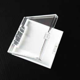 Square Packing box for eyelash blank eyelashes plastic package all transparent lid Eyelashes DIY packing box F2762