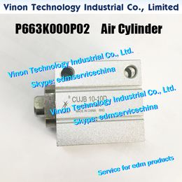 P663K000P02 Air Cylinder CUJB10-10D for Mitsubishi PA20 edm machines P663-K000-P02, CUJB10-10-D, 34.004.050, 210000044