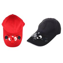 Summer Sport Outdoor Hat Cap with Solar Sun Power Cool Cooling Fan Prof