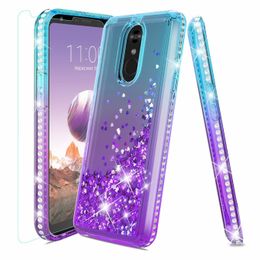 For Samsung S10 E S9 S8 S7 Plus Edge Note 9 8 J2 J4 Core Pro Plus Prime 2018 3D Floating Design Colorful Glitter Heart Patterns Phone Case