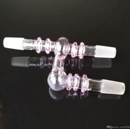 The new adapter 14mm , Glass Bongs Accessories Unique Oil Burner Glass Pipes Water Pipes Glass Pipe Oil Rigs Smoking with Dropper