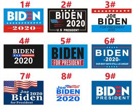 9 style 150*90cm Biden Flag Bernie Sanders Biden Andrew Yang Banner Keep America Great Again Polyester Decor Banner For 2020 President USA