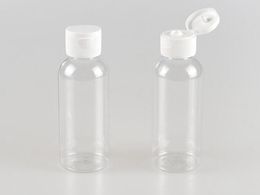 800pcs 100ML Hand Sanitizer Travel Refillable Bottle Makeup Empty Plastic Bottles Flip Cap For Liquid Lotion Cream