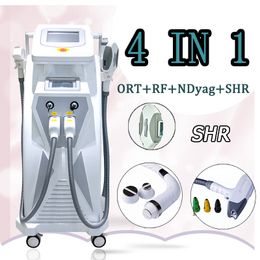 2022 Multifunction 4 in 1 E-light RF Skin Rejuvenation YAG OPT IPL Laser Hair Removal Machine HR Blood Vessel