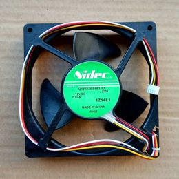 New Original Nidec U12E12BS8B3-57 J231 12V 0.07A 12cm for refrigerator cooling fan