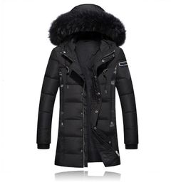 Piumino invernale da uomo 2019 80% piumino d'anatra bianco da uomo giacca a vento piumino maschile M-3XL Parka Pluma Hombre DT191023