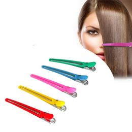 100Pcs Salon Hairpins Dedicated Section Grip Hair Clips Plastic Hairdressing Braiding Hair Pins Styling Tool Barrette Hairclip