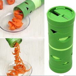 Manual Multifunctional Vegetable Fruit Cucumber Carrot Turning Cutter Spiral Slicer Spiralizer Processing Device