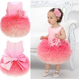 cute girls pageant gowns jewel sleeveless tiered hand made flower birthday gown ruffle custom made girl pageant gown