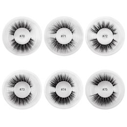 Mink Eyelashes Wholesale 3D Mink Lashes Custom Packaging False Eyelashes Natural Long Fake Lashes Fluffy False Eyelash Extension Faux Cils