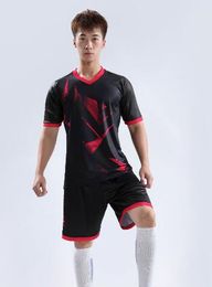 sports popular Custom Blank wear Soccer Jerseys Sets Customised Soccer Tops With Shorts Training Short Running soccer uniform yakuda fitness