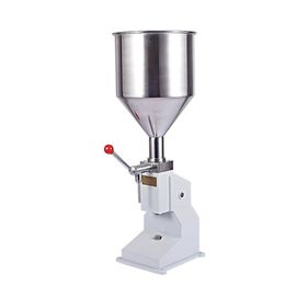 wholesale Qihang_top Promotion 5~50ml Manual Cream/Paste Filling Home Commercial Liquid Filler Machine For Ice Cream Cosmetic Ointment