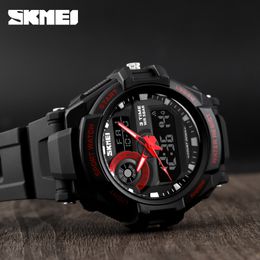 SKMEI Luxury Brand Men Digital Watch Sports Watches Men's Army Military Watch Man Quartz Three Time Clock Relogio Masculino 1305m